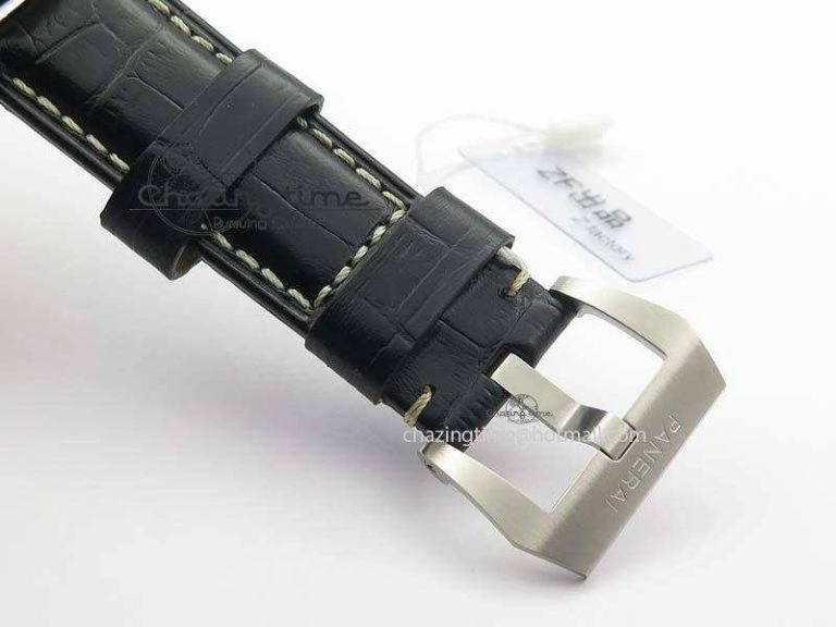 PAM1312 S ZF 1:1 Best Edition Black Dial On Black Leather Strap P9010