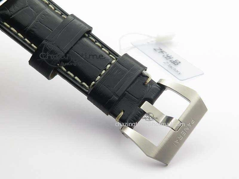 PAM1312 S ZF 1:1 Best Edition Black Dial On Black Leather Strap P9010