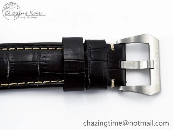 PAM1312 W TTF 1:1 Best Edition on Black Leather Strap P9010