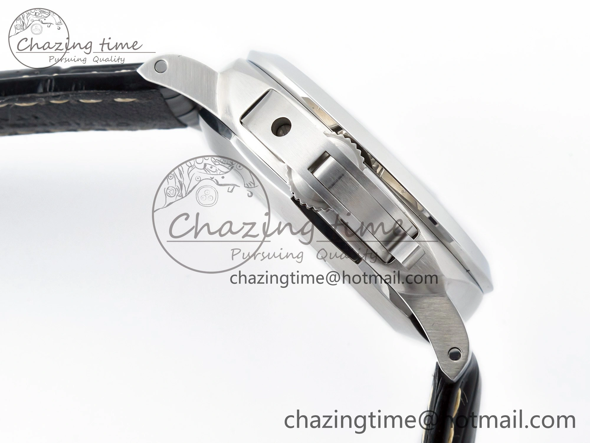 PAM1312 W TTF 1:1 Best Edition on Black Leather Strap P9010