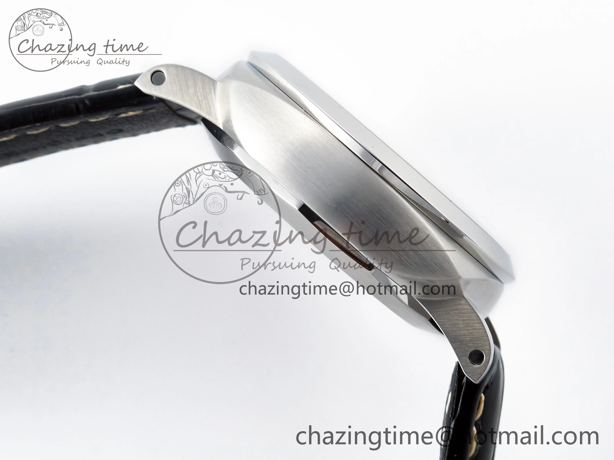 PAM1312 W TTF 1:1 Best Edition on Black Leather Strap P9010