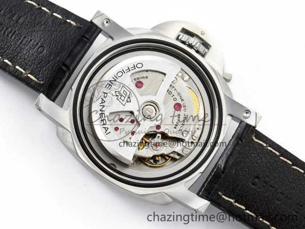 PAM1312 W TTF 1:1 Best Edition on Black Leather Strap P9010