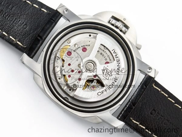 PAM1312 W TTF 1:1 Best Edition on Black Leather Strap P9010