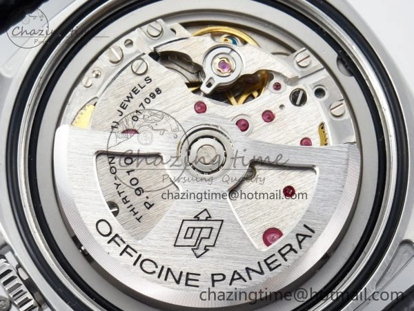 PAM1312 W TTF 1:1 Best Edition on Black Leather Strap P9010