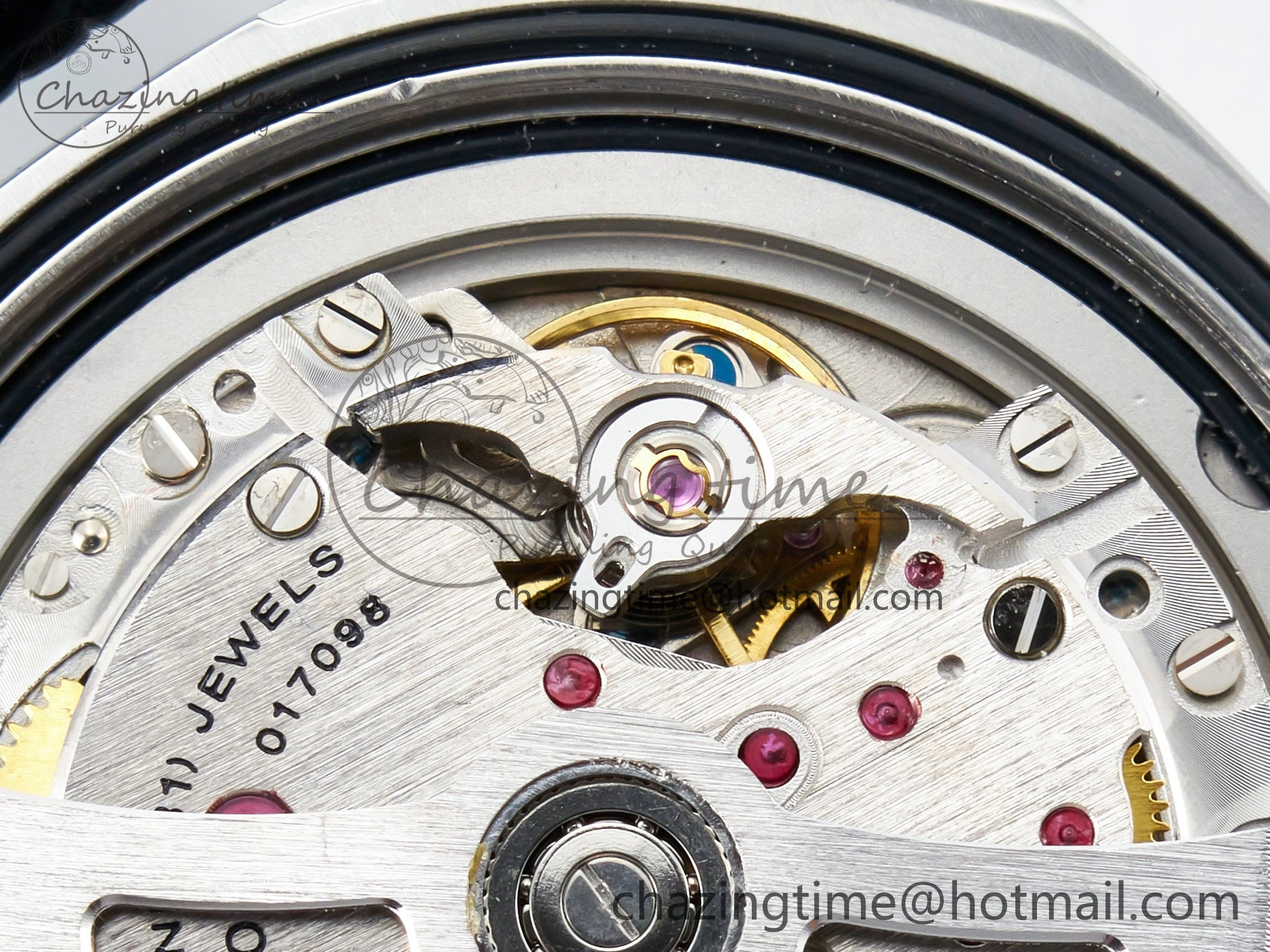 PAM1312 W TTF 1:1 Best Edition on Black Leather Strap P9010