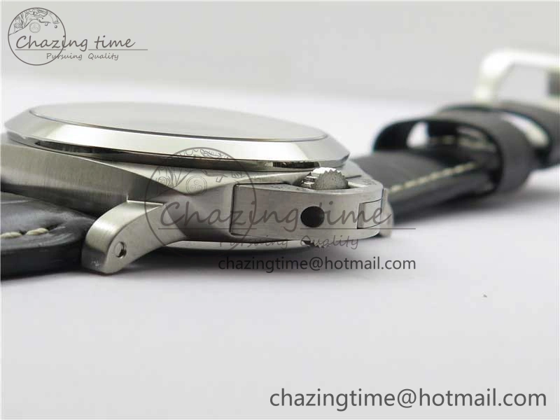 PAM1312 W VSF 1:1 Best Edition Black Dial on Black Leather Strap P.9010 Clone