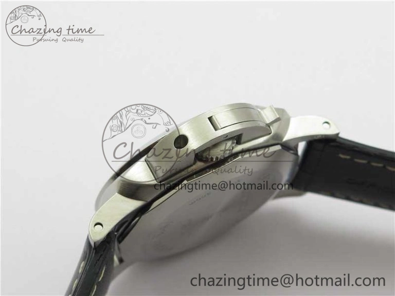 PAM1312 W VSF 1:1 Best Edition Black Dial on Black Leather Strap P.9010 Clone