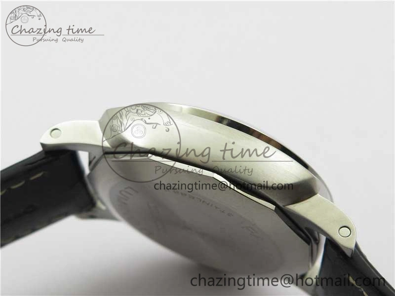 PAM1312 W VSF 1:1 Best Edition Black Dial on Black Leather Strap P.9010 Clone