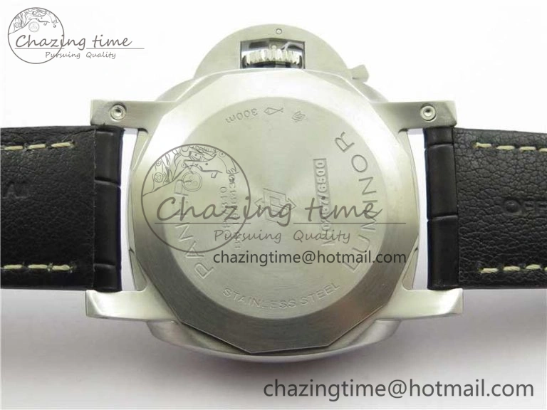 PAM1312 W VSF 1:1 Best Edition Black Dial on Black Leather Strap P.9010 Clone