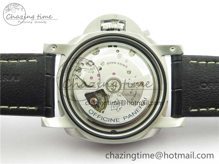 PAM1312 W VSF 1:1 Best Edition Black Dial on Black Leather Strap P.9010 Clone