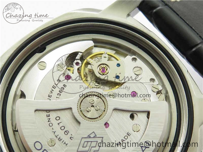 PAM1312 W VSF 1:1 Best Edition Black Dial on Black Leather Strap P.9010 Clone