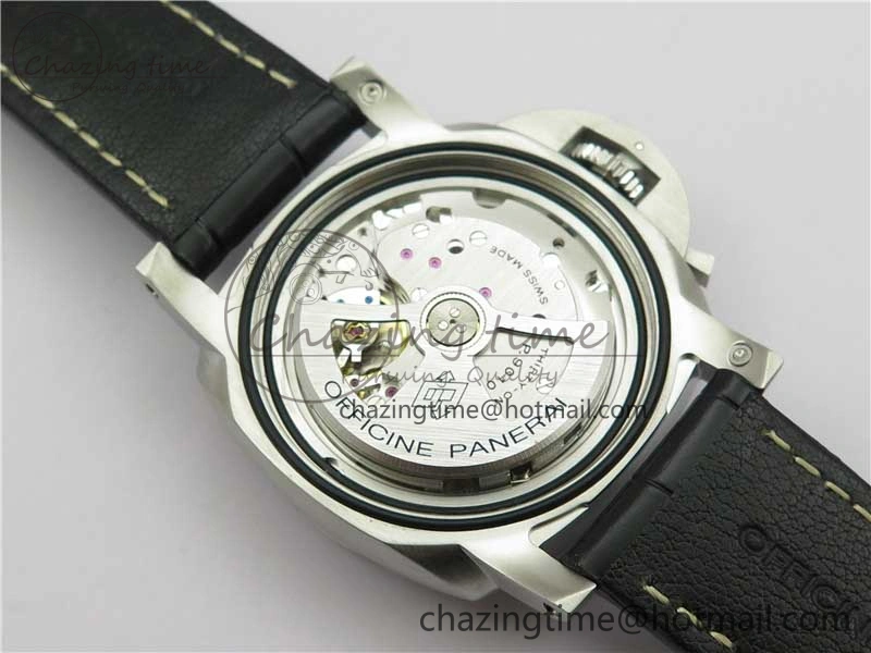 PAM1312 W VSF 1:1 Best Edition Black Dial on Black Leather Strap P.9010 Clone