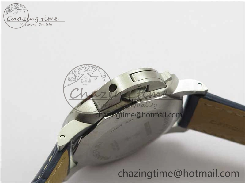 PAM1313 VSF 1:1 Best Edition Blue Dial on Blue Leather Strap P.9010 Clone