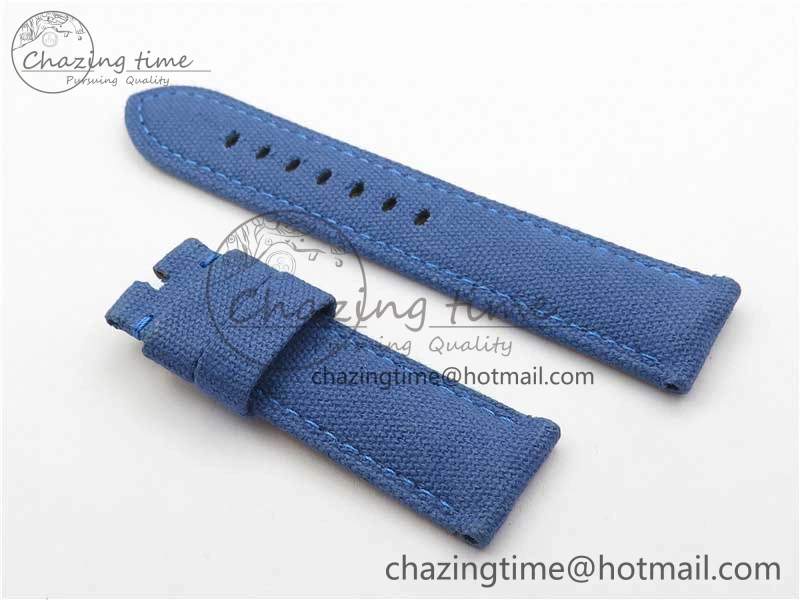 PAM1313 VSF 1:1 Best Edition Blue Dial on Blue Leather Strap P.9010 Clone