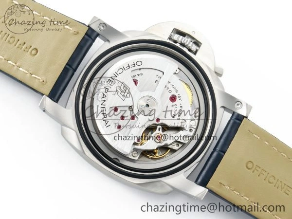 PAM1313 W TTF 1:1 Best Edition on Blue Leather Strap P9010