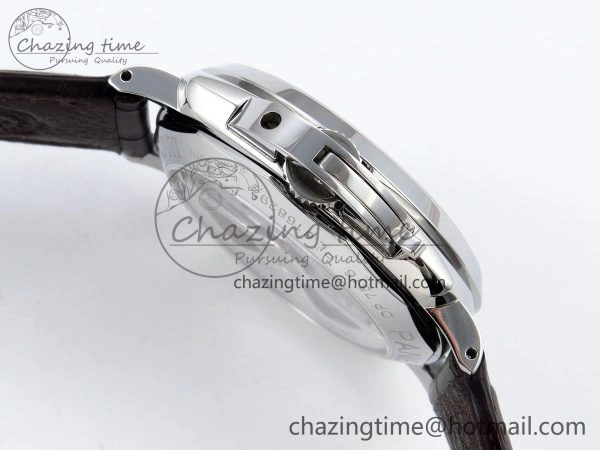 PAM1329 Luminor Due 42mm VSF 1:1 Best Edition Green Dial on Brown Leather Strap P900