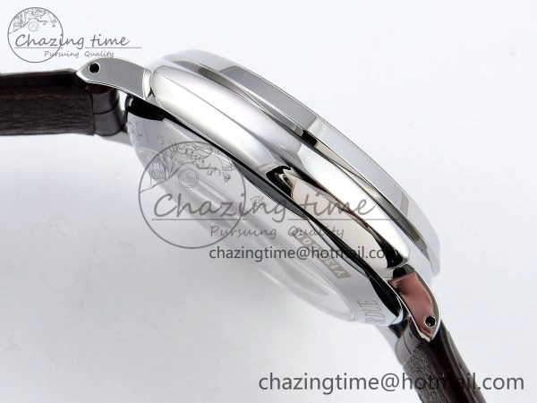 PAM1329 Luminor Due 42mm VSF 1:1 Best Edition Green Dial on Brown Leather Strap P900