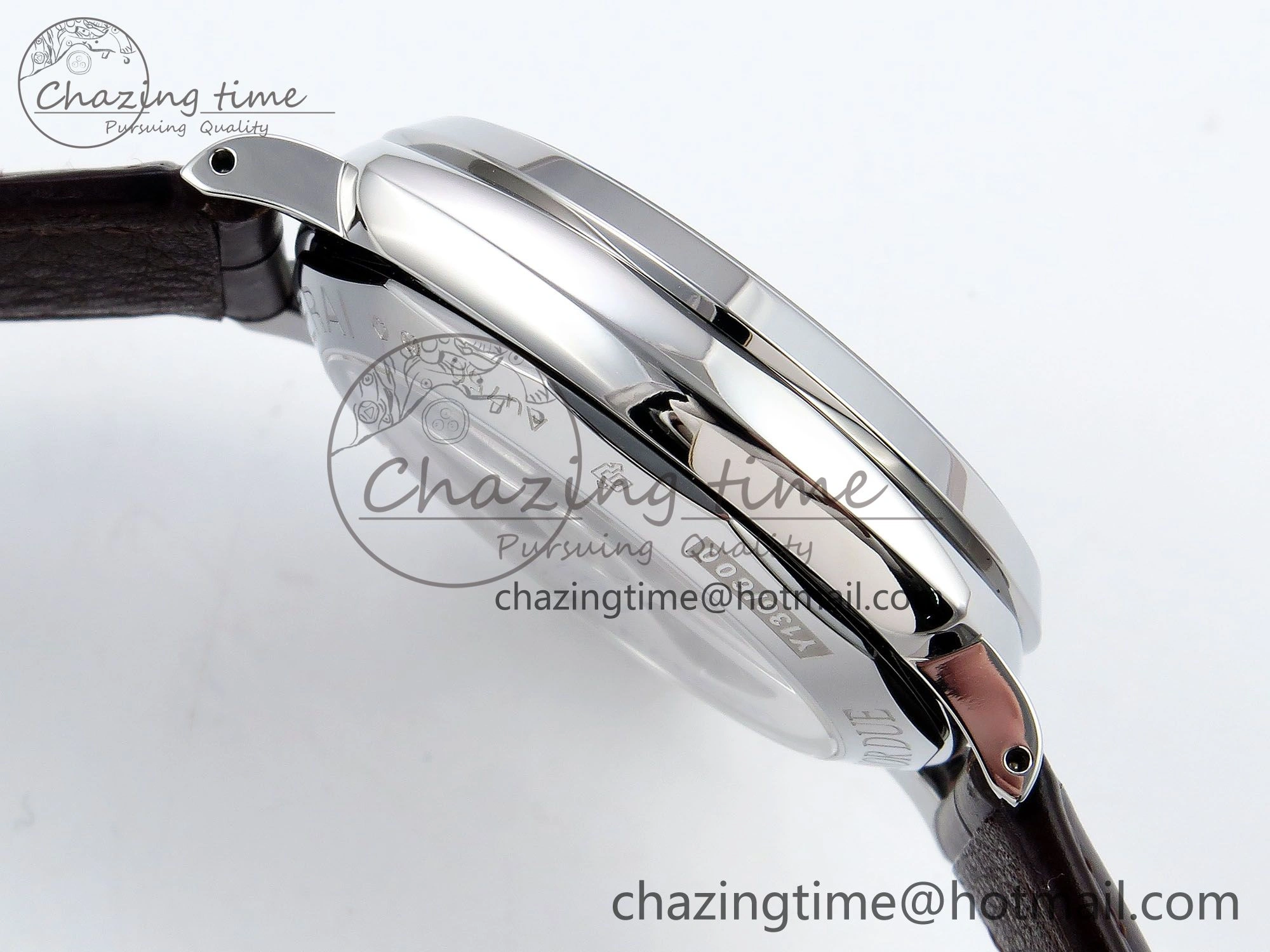 PAM1329 Luminor Due 42mm VSF 1:1 Best Edition Green Dial on Brown Leather Strap P900