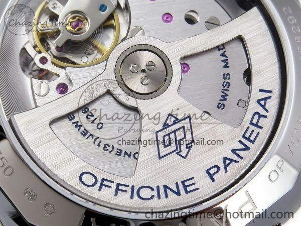 PAM1329 Luminor Due 42mm VSF 1:1 Best Edition Green Dial on Brown Leather Strap P900