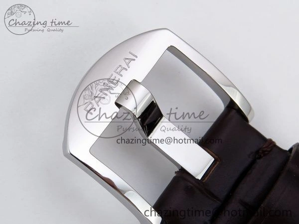 PAM1329 Luminor Due 42mm VSF 1:1 Best Edition Green Dial on Brown Leather Strap P900