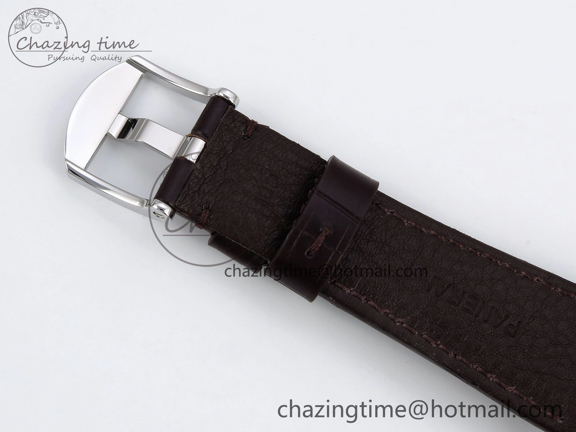 PAM1329 Luminor Due 42mm VSF 1:1 Best Edition Green Dial on Brown Leather Strap P900