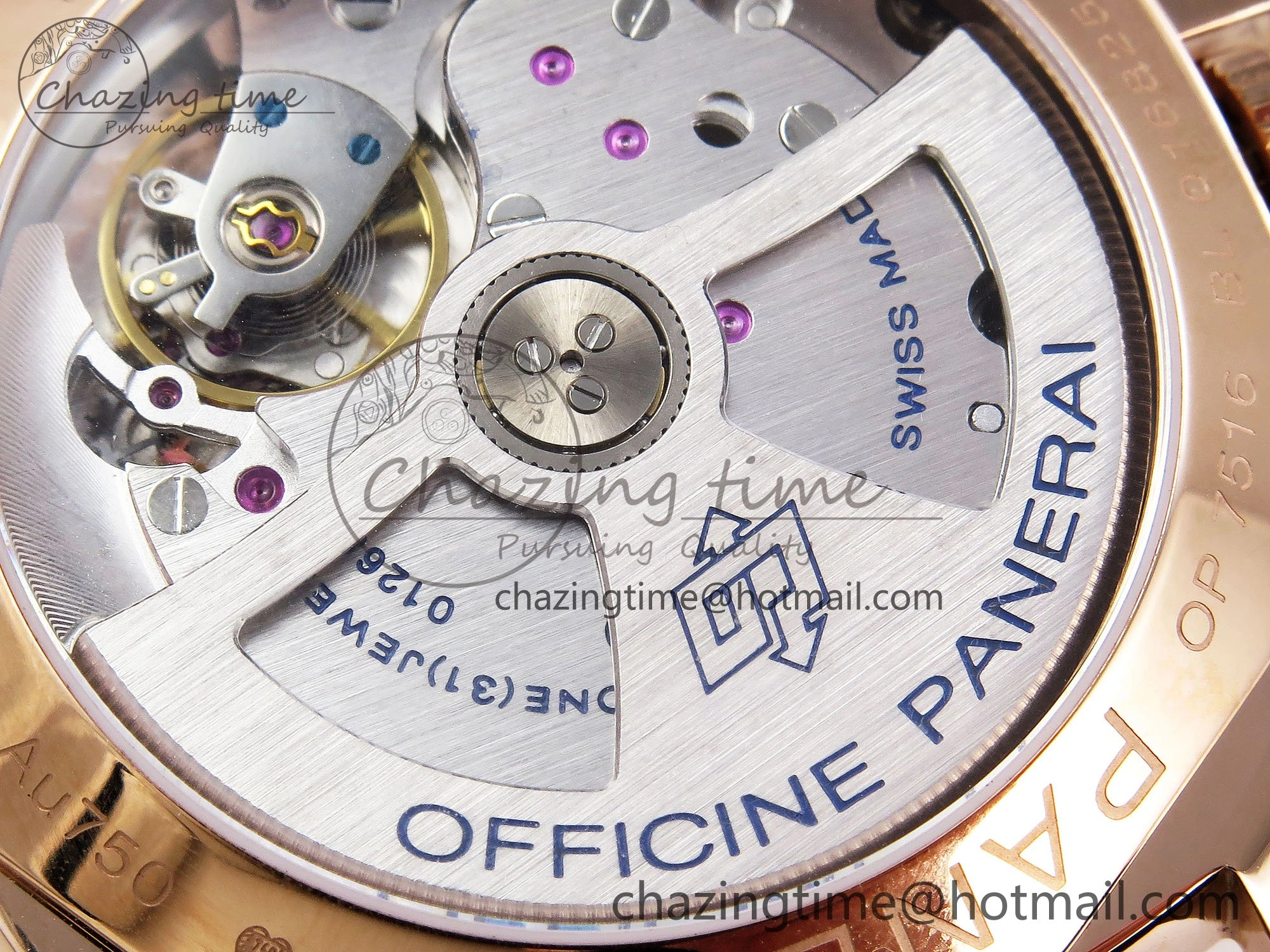PAM1336 Luminor Due 42mm VSF Best Edition White Dial on Leather Strap P900 Clone