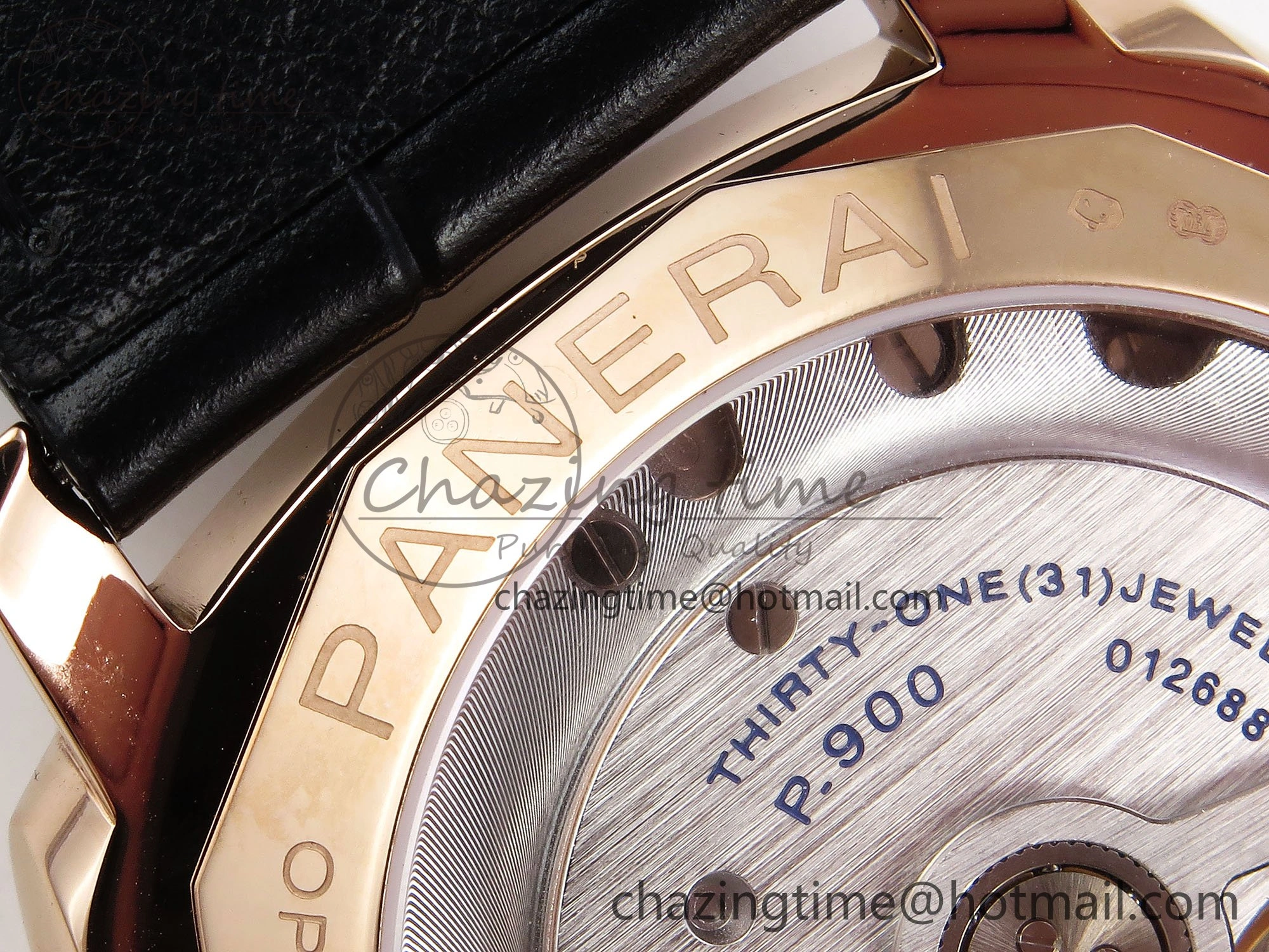 PAM1336 Luminor Due 42mm VSF Best Edition White Dial on Leather Strap P900 Clone