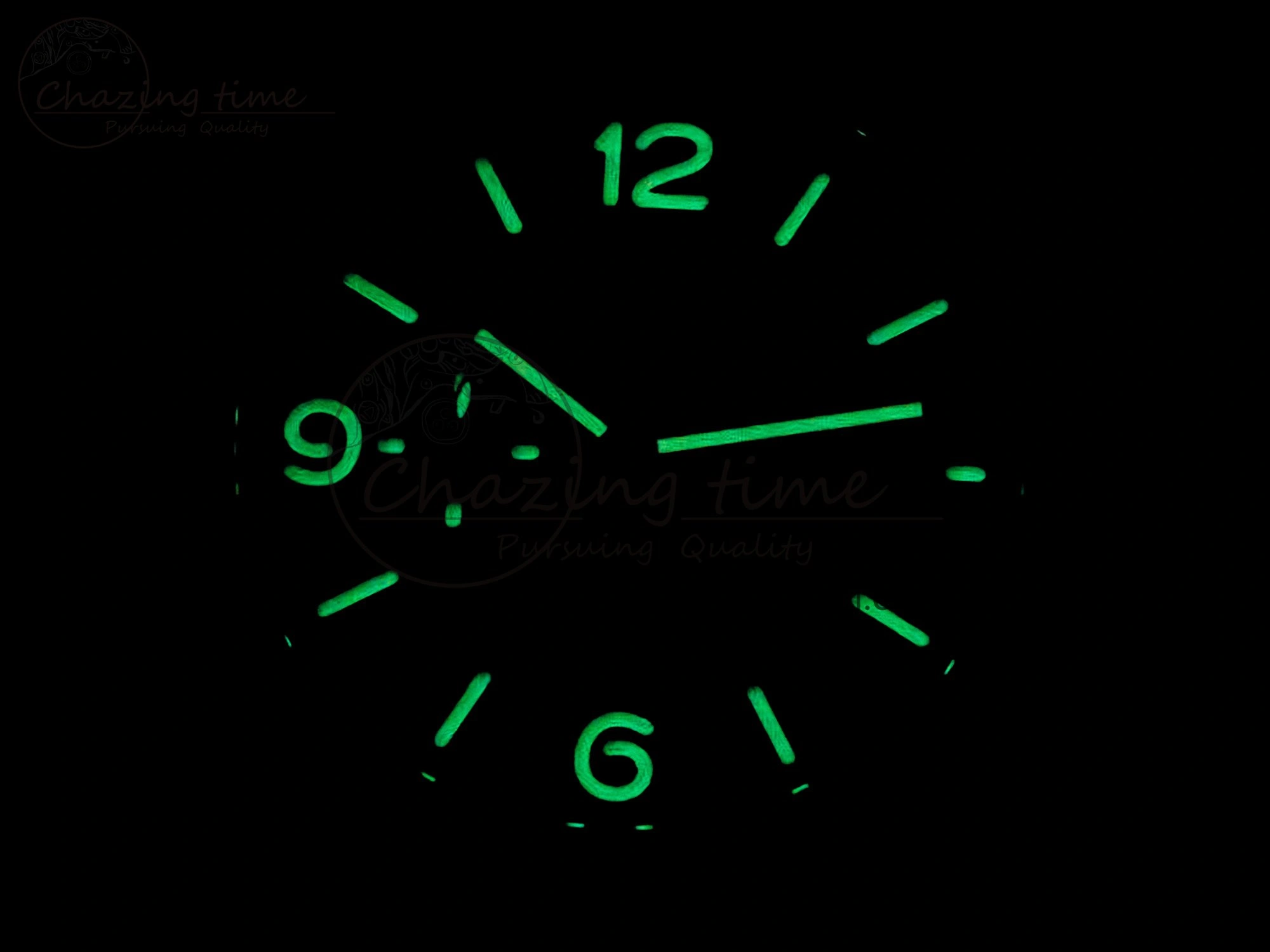 PAM1351 W TTF 1:1 Best Edition on Asso Leather Strap P9010