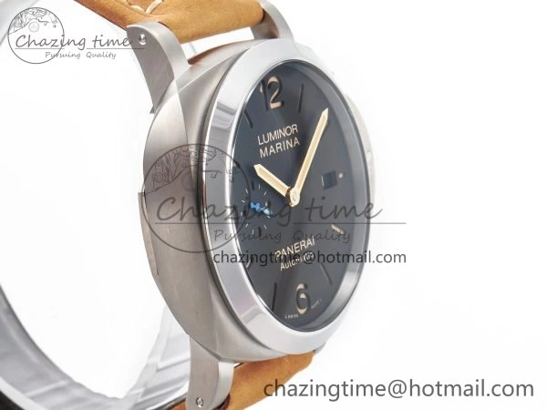 PAM1351 W TTF 1:1 Best Edition on Asso Leather Strap P9010