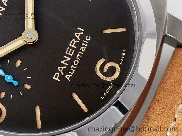 PAM1351 W TTF 1:1 Best Edition on Asso Leather Strap P9010