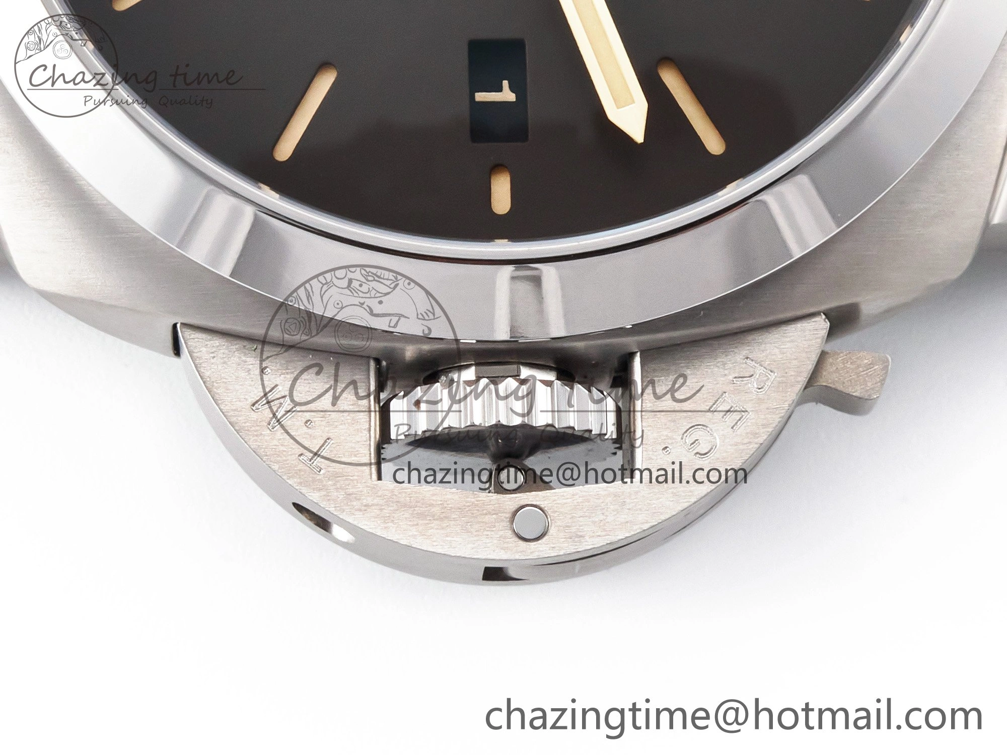 PAM1351 W TTF 1:1 Best Edition on Asso Leather Strap P9010