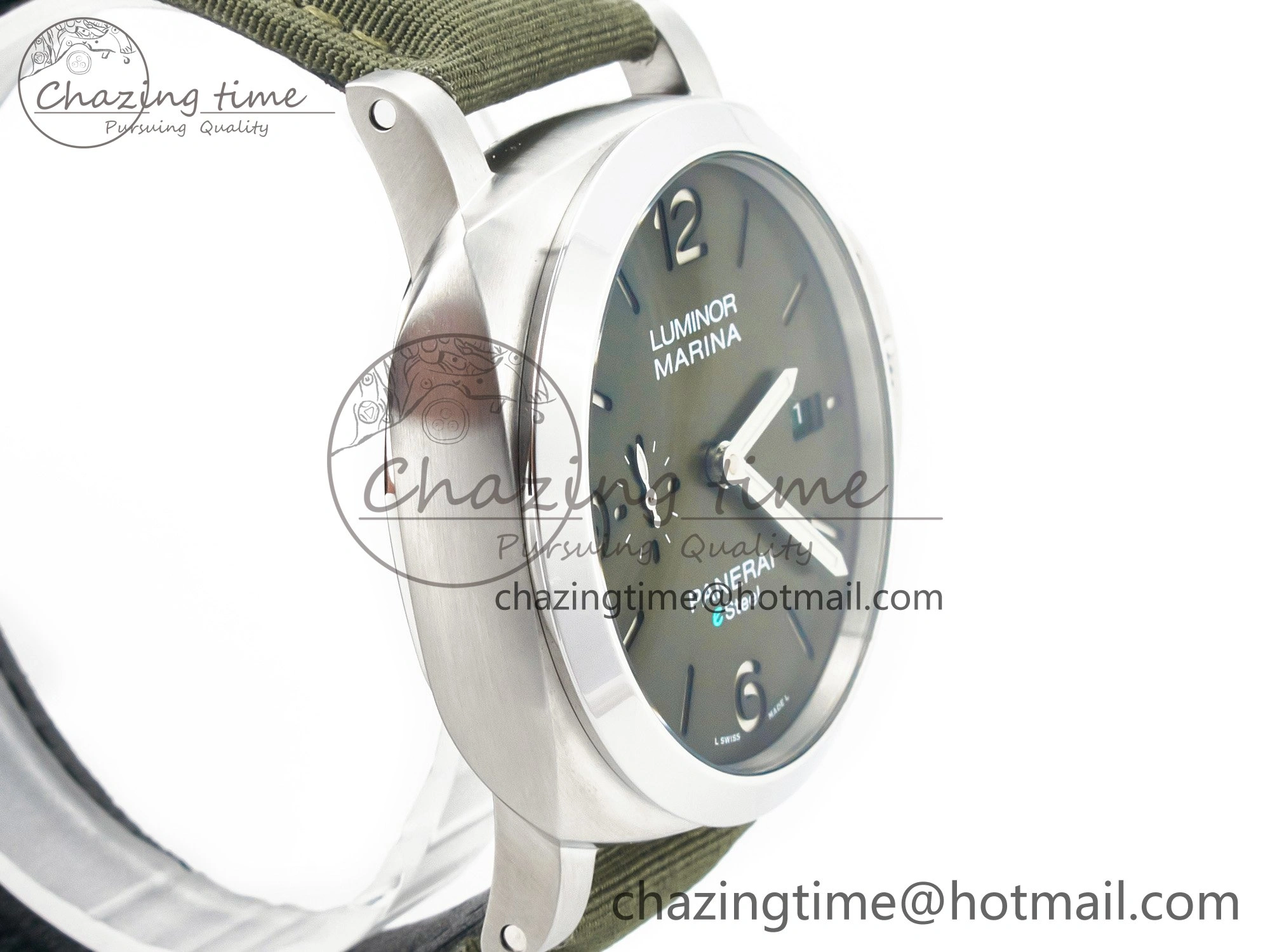 PAM1356 W TTF 1:1 Best Edition on Green Nylon Strap P9010