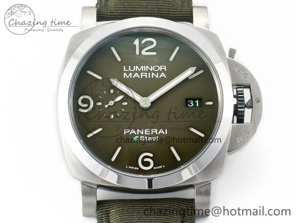 PAM1356 W TTF 1:1 Best Edition on Green Nylon Strap P9010