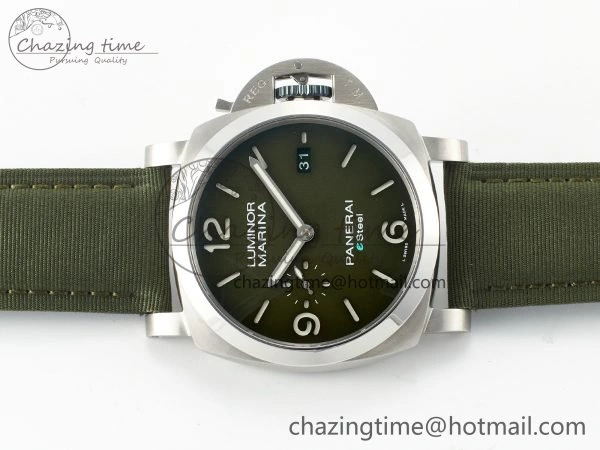 PAM1356 W TTF 1:1 Best Edition on Green Nylon Strap P9010