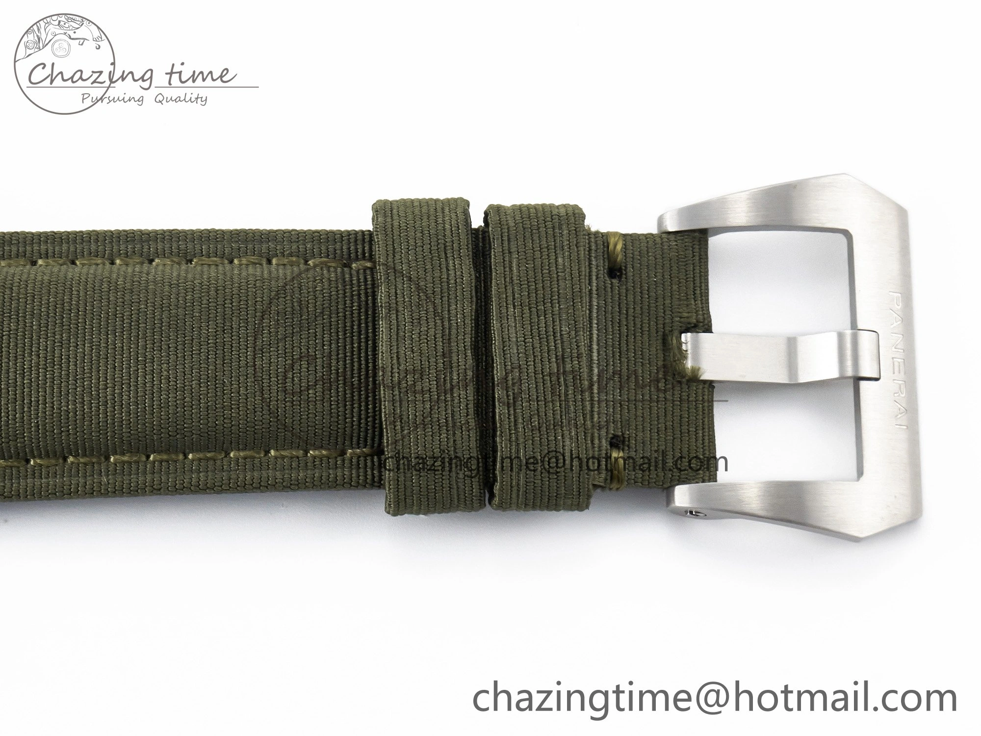 PAM1356 W TTF 1:1 Best Edition on Green Nylon Strap P9010