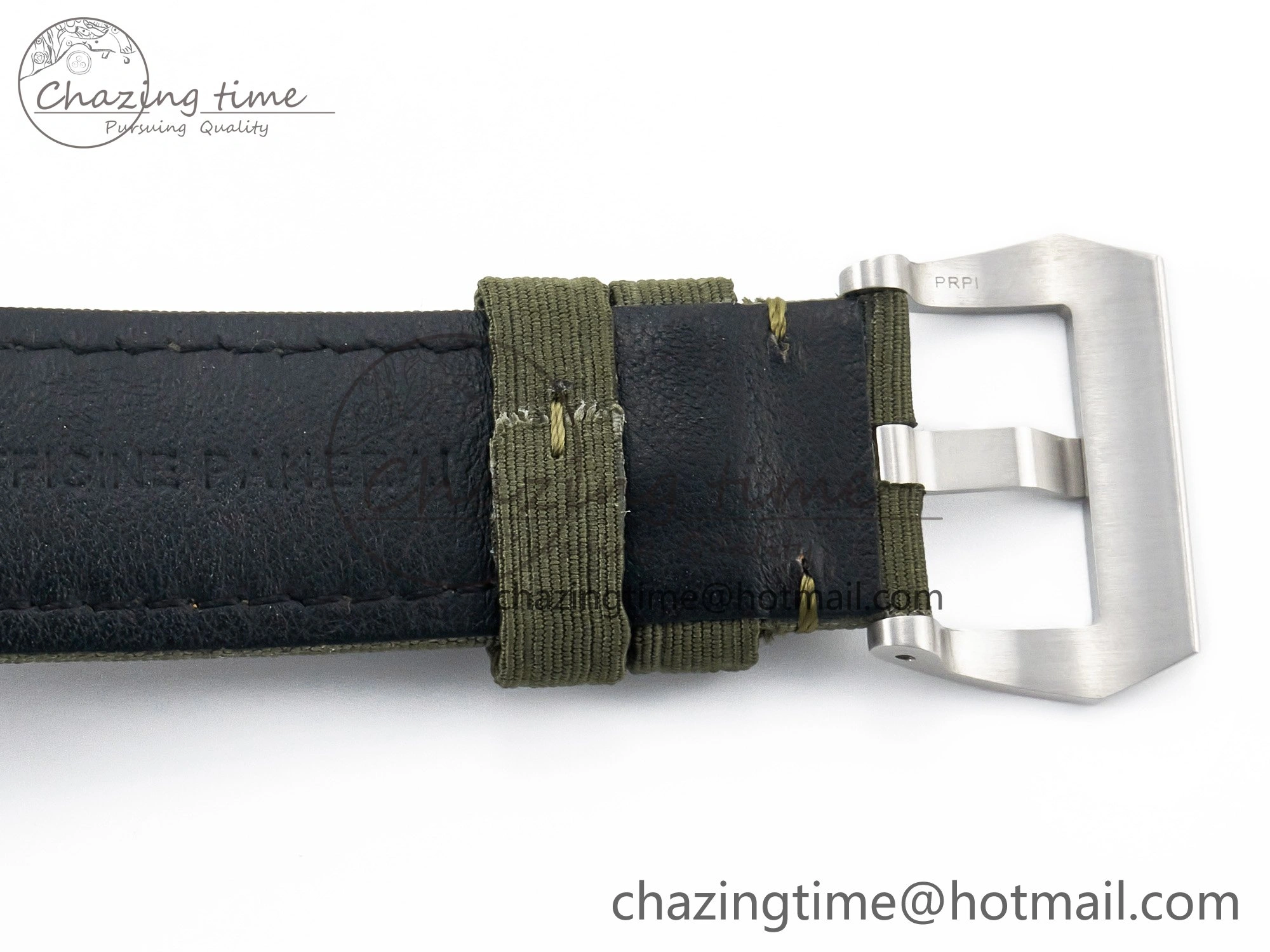 PAM1356 W TTF 1:1 Best Edition on Green Nylon Strap P9010
