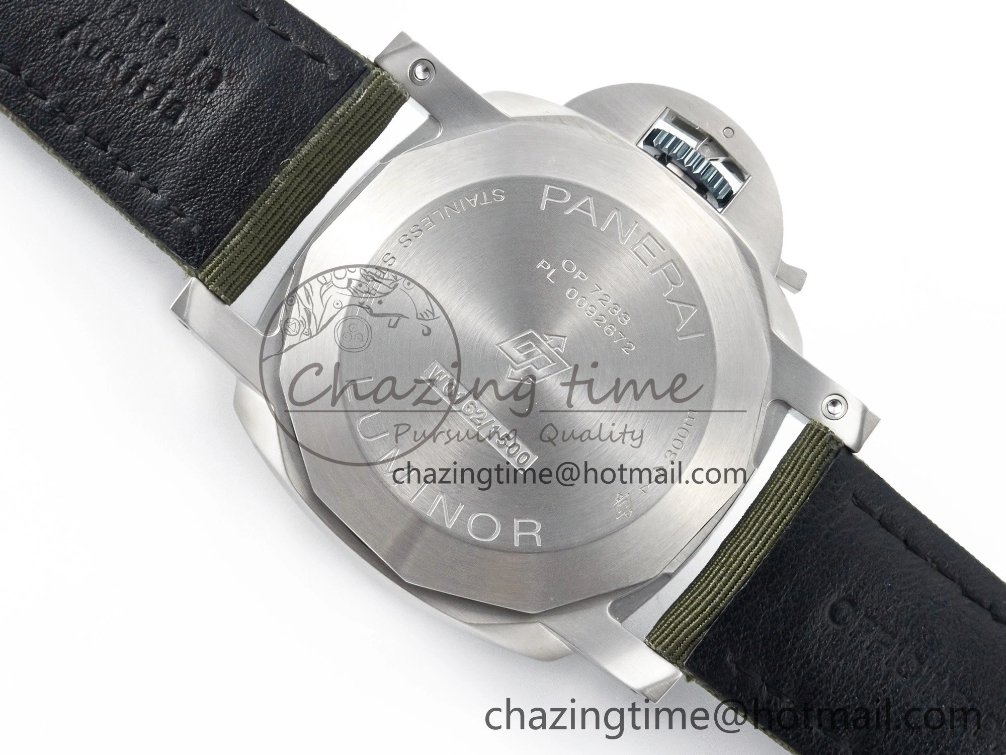 PAM1356 W TTF 1:1 Best Edition on Green Nylon Strap P9010