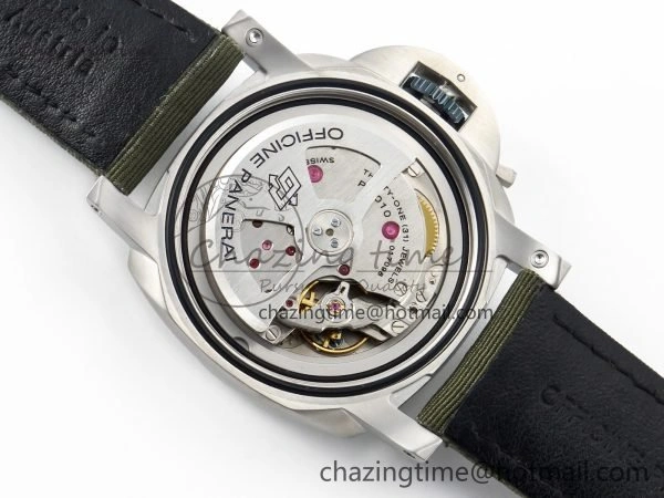 PAM1356 W TTF 1:1 Best Edition on Green Nylon Strap P9010