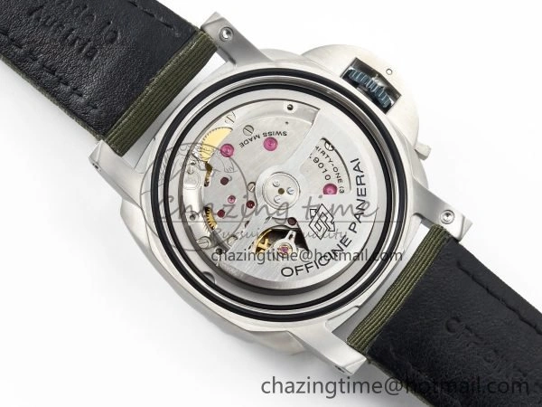PAM1356 W TTF 1:1 Best Edition on Green Nylon Strap P9010