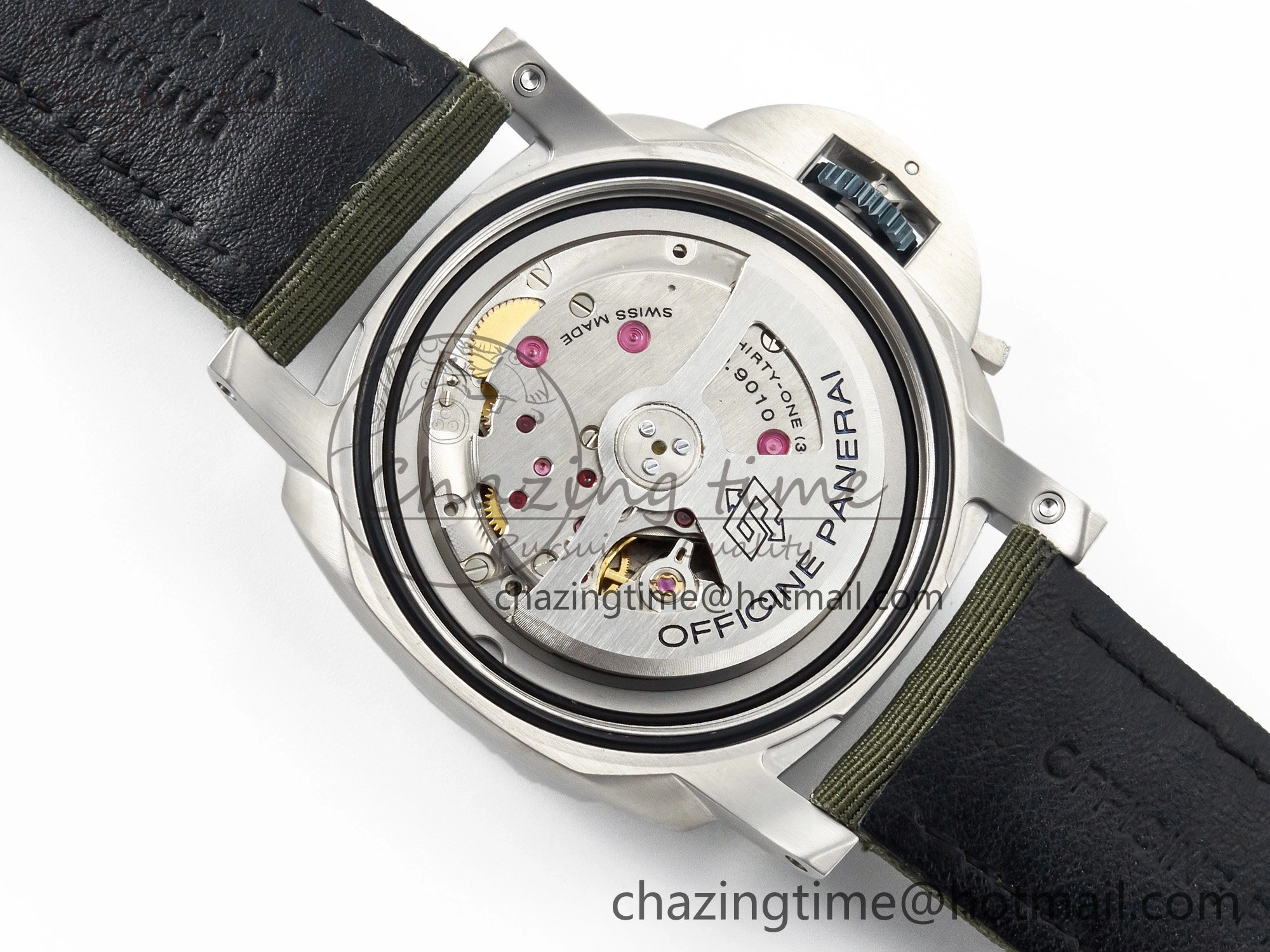 PAM1356 W TTF 1:1 Best Edition on Green Nylon Strap P9010