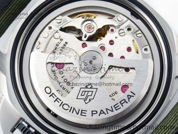 PAM1356 W TTF 1:1 Best Edition on Green Nylon Strap P9010
