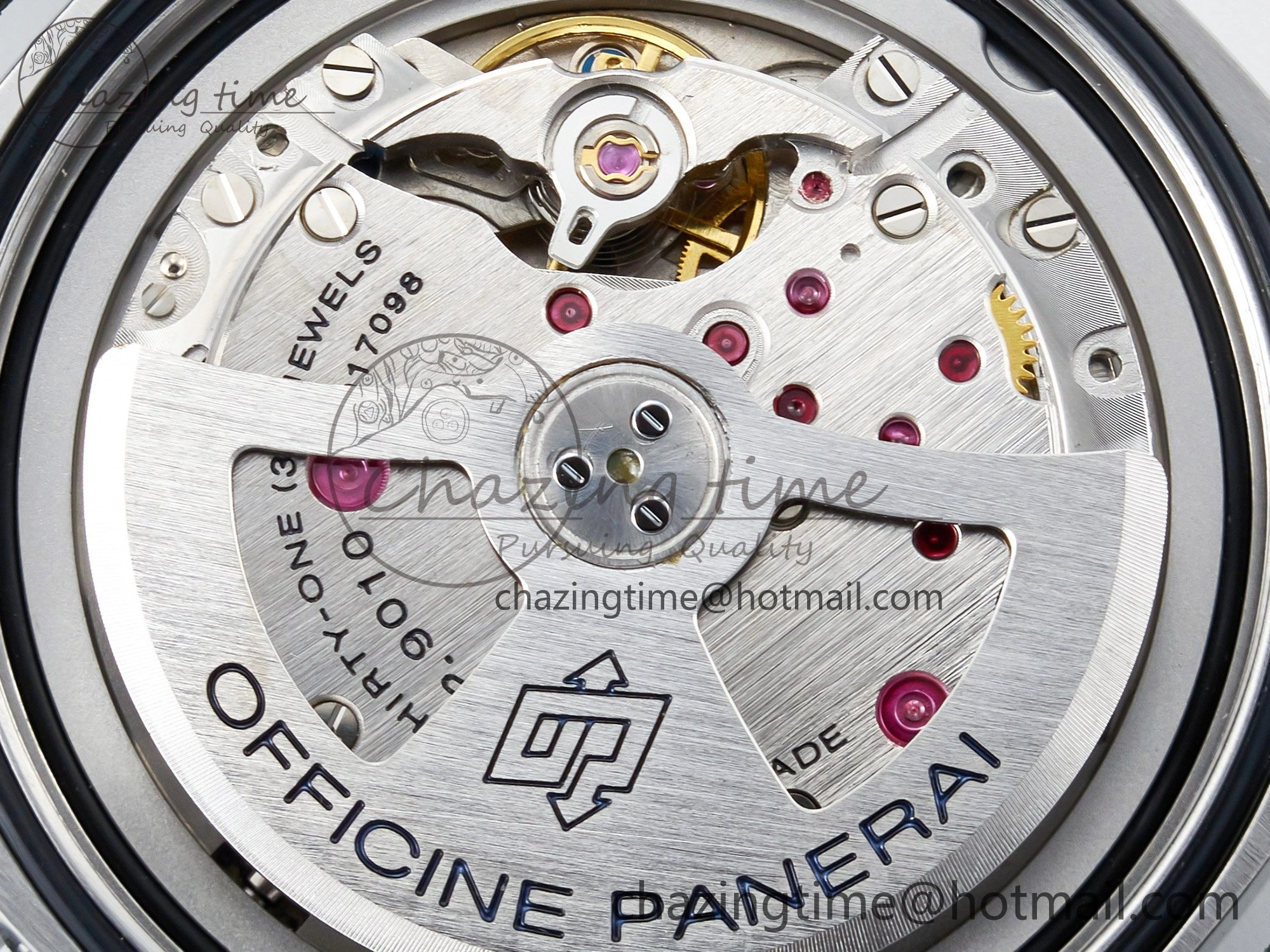 PAM1356 W TTF 1:1 Best Edition on Green Nylon Strap P9010