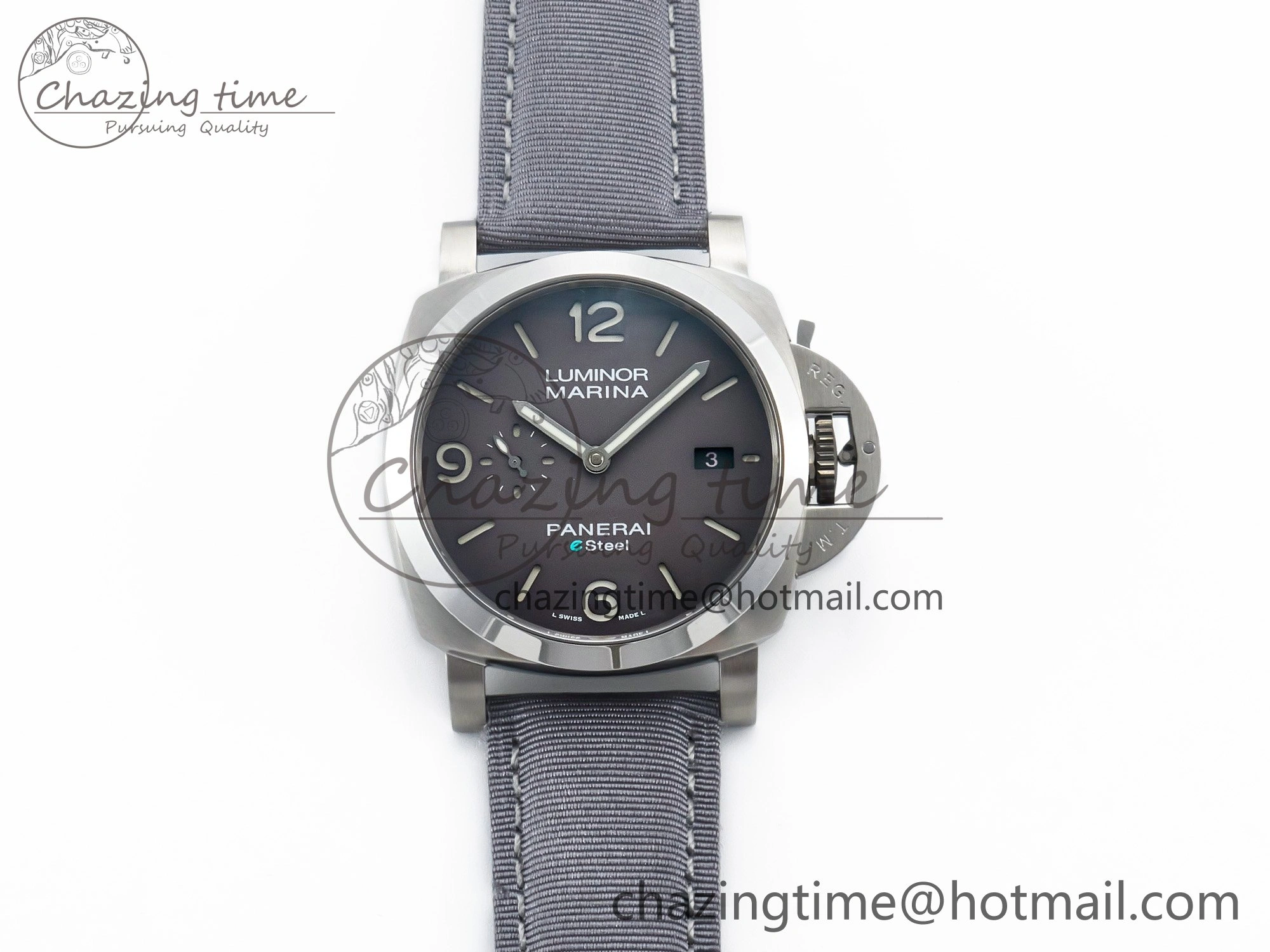 PAM1358 W TTF 1:1 Best Edition on Gray Nylon Strap P9010