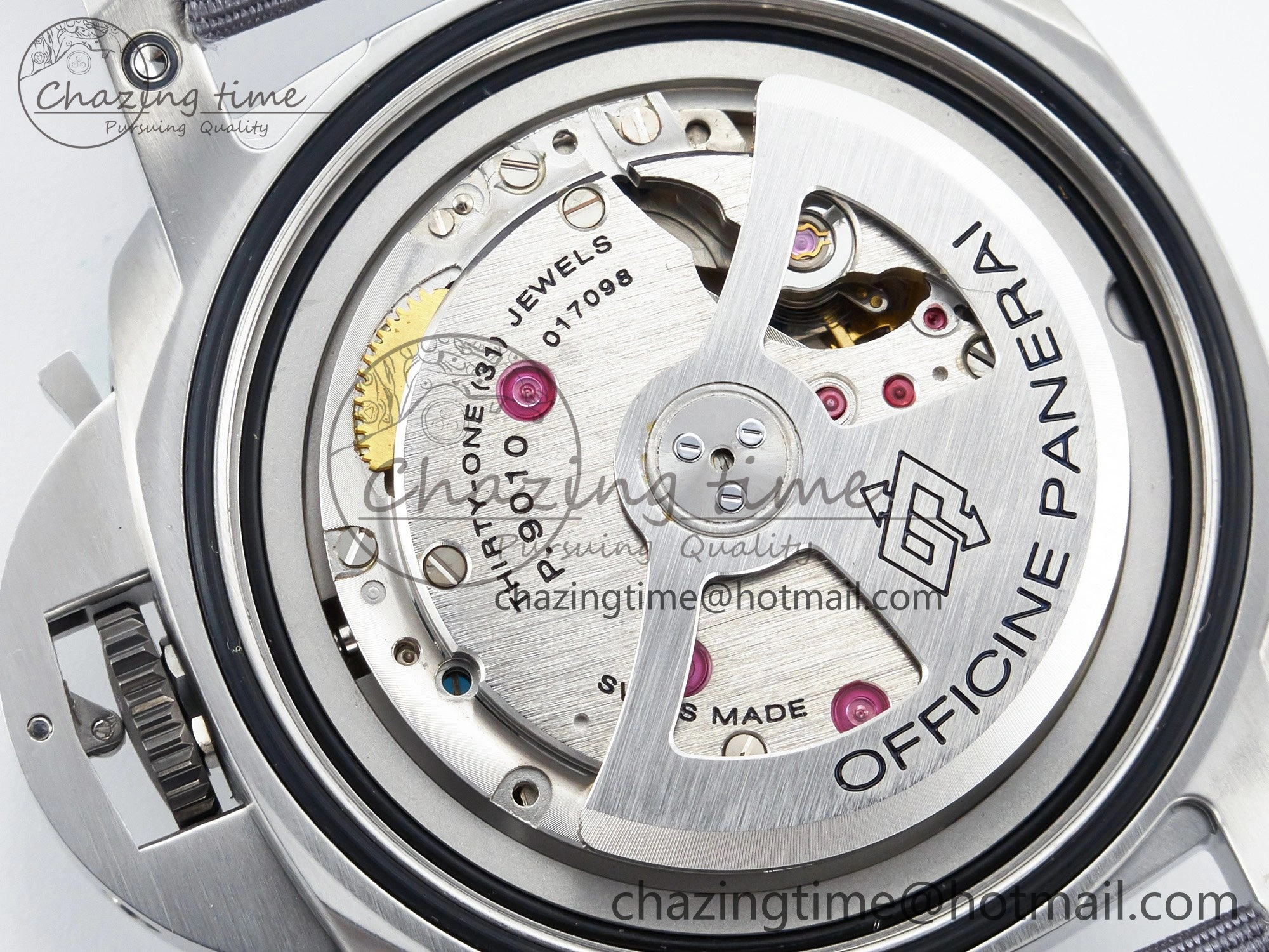 PAM1358 W TTF 1:1 Best Edition on Gray Nylon Strap P9010