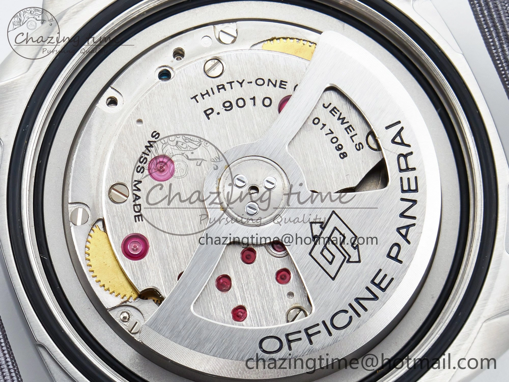 PAM1358 W TTF 1:1 Best Edition on Gray Nylon Strap P9010