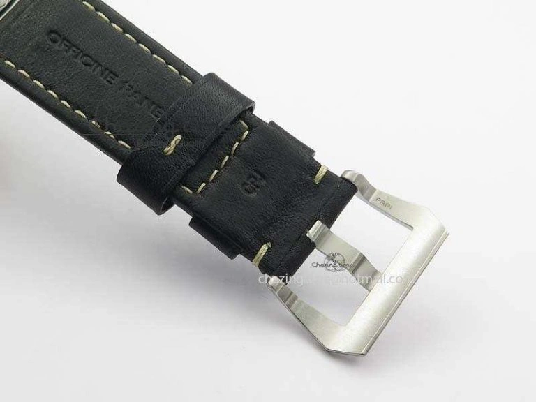 PAM1359 S V6F 1:1 Best Edition Lite On Black Leather Strap P9010