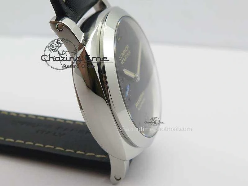 PAM1359 S ZF 1:1 Best Edition Black Dial On Black Leather Strap P9010