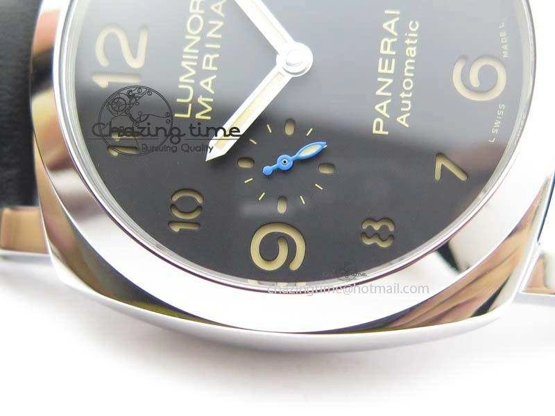 PAM1359 S ZF 1:1 Best Edition Black Dial On Black Leather Strap P9010