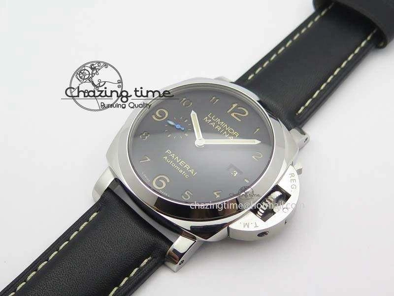 PAM1359 S ZF 1:1 Best Edition Black Dial On Black Leather Strap P9010