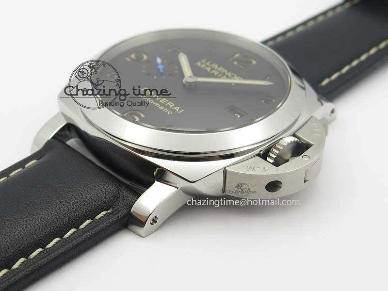 PAM1359 S ZF 1:1 Best Edition Black Dial On Black Leather Strap P9010